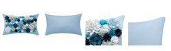 Edie@Home Floral Bouquet Dimensional Lumbar Decorative Pillow, 12x20